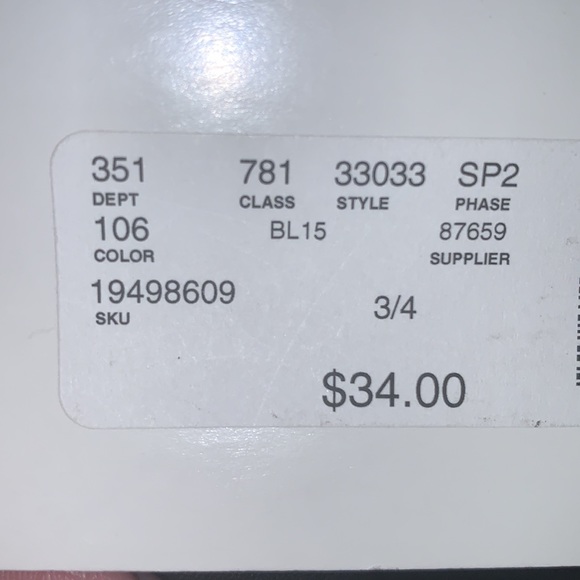 🌟NWT Maurices Black SMART Bermuda SHORTS Size 3/4 - Picture 10 of 14